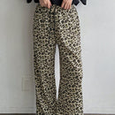 Friful pantalones anchos de mujer con cordon en la cintura, estilo casual para uso diario, con rayas