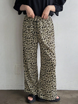 Friful pantalones anchos de mujer con cordon en la cintura, estilo casual para uso diario, con rayas