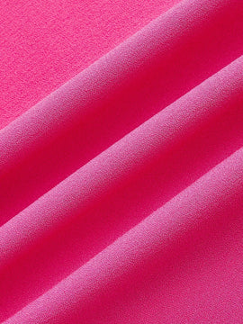 Prive Pantalones anchos de pierna ancha con cintura cruzada para uso diario de unicolor para mujer