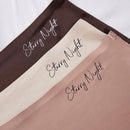 Shorts de boxeador casuales impresos con letras para mujer
