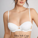 Leisure Sujetador hueco de moda y comodo para mujer de unicolor