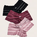 Conjunto de 3 Tangas femeninas de moda con encaje sexy