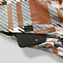 Unity Pantalones casuales con bolsillos y cordon en la cintura con estampado completo