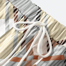 Unity Pantalones casuales con bolsillos y cordon en la cintura con estampado completo