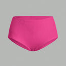 Conjunto de Tangas de triangulo casual con estampado completo para mujeres