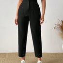 Pantalones arrugados para mujer