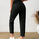 Pantalones arrugados para mujer