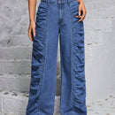 LUNE Jeans de mezclilla simple y sencillo de todos los dias para damas