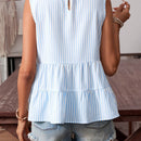 Clasi Camisa diaria sin mangas para mujer con impresion aleatoria