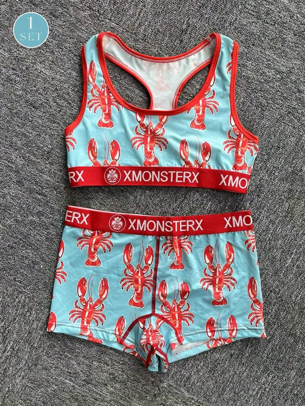 Conjunto de Brasier deportivo y Tangas para mujer, camiConjuntoa de entrenamiento para mujer, conjunto de parte superior transpirable y comodo