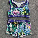 NEW Conjunto de shorts deportivos transpirables de poliester para mujer, que incluye ropa interior adelgazante y realzadora de la espalda
