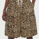 Coolane Shorts anchos de pierna ancha y patron de leopardo para mujer