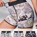 Ropa interior simple diaria para mujer con diseno impreso aleatorio
