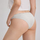 Leisure Ropa interior femenina diaria sencilla de triangulo unicolor (juego de 2)