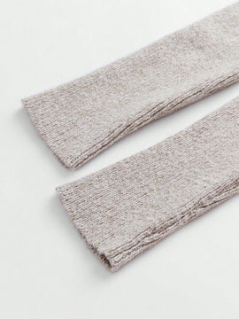 Essnce Sueter Con Cuello Alto Y Dobladillo Asimetrico