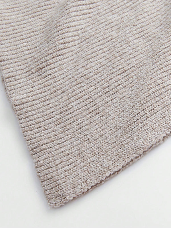 Essnce Sueter Con Cuello Alto Y Dobladillo Asimetrico