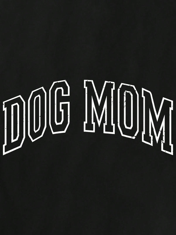 Camiseta casual de manga murcielago y cuello redondo con letras impresas para mujer en verano