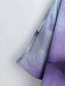 Camisa simple diaria para mujer con estampado aleatorio