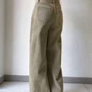 DAZY Jeans casuales de pierna ancha y de corte holgado para mujer con bolsillos