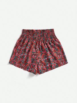 Essnce Shorts holgados de cintura alta para vacaciones casuales de verano