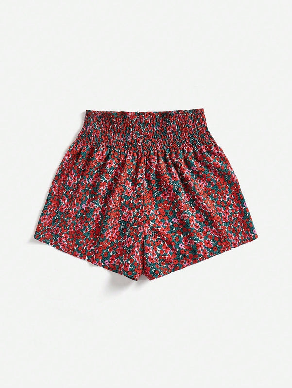 Essnce Shorts holgados de cintura alta para vacaciones casuales de verano
