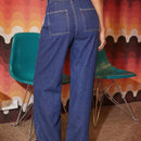 Forever 21 Pantalones Jeans holgados de unicolor de moda para mujer