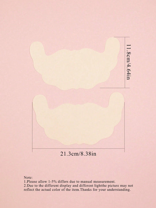 10piezas Cinta adhesiva para levantar pechos desechable Invisible Brasier Sin costuras  Tapas de pezones transpirables No tejido Pegatina de soporte de aumento de busto para mujeres