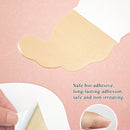 10piezas Cinta adhesiva para levantar pechos desechable Invisible Brasier Sin costuras  Tapas de pezones transpirables No tejido Pegatina de soporte de aumento de busto para mujeres