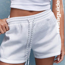 MISSGUIDED Shorts con logotipo y cordon