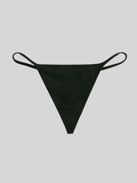 Ropa interior sexy de mujer, ropa interior sexy con tanga de colgante de letra de aleacion, cadena de metal y cadena de cintura en T