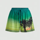 Unity Estilo hawaiano informal para todos los dias y para vacaciones en la play con estampado de verano