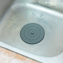 2 tapones de drenaje de silicona - Colador de fregadero antiolor y atrapapelos - Ajuste universal para baños y cocinas en casa - Accesorios de fregadero flexibles y duraderos