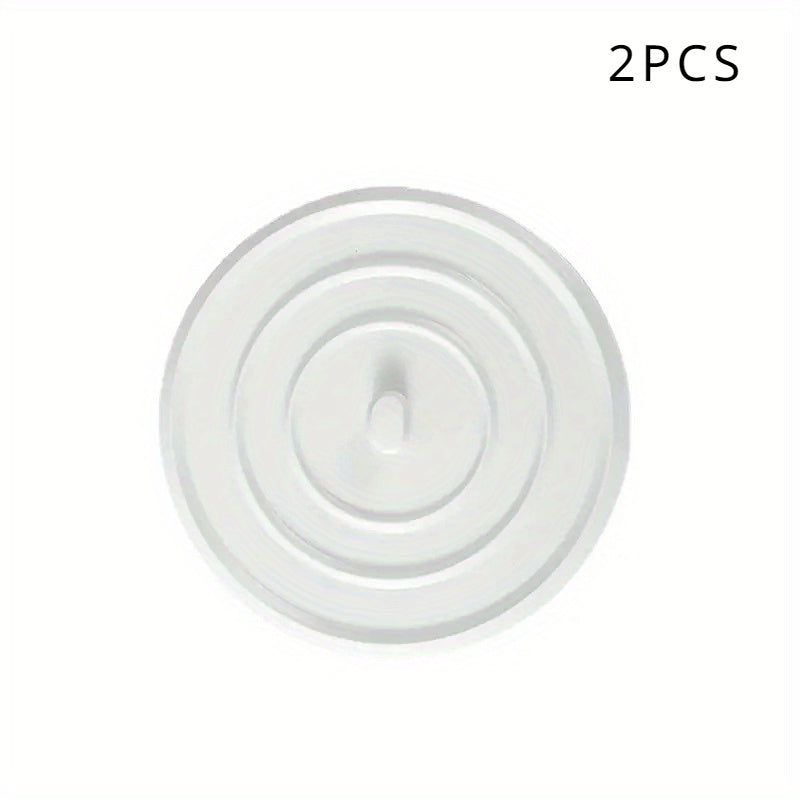 2 tapones de drenaje de silicona - Colador de fregadero antiolor y atrapapelos - Ajuste universal para baños y cocinas en casa - Accesorios de fregadero flexibles y duraderos