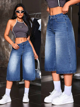 ICON Jeans casuales de 3/4 de longitud para mujer de uso diario