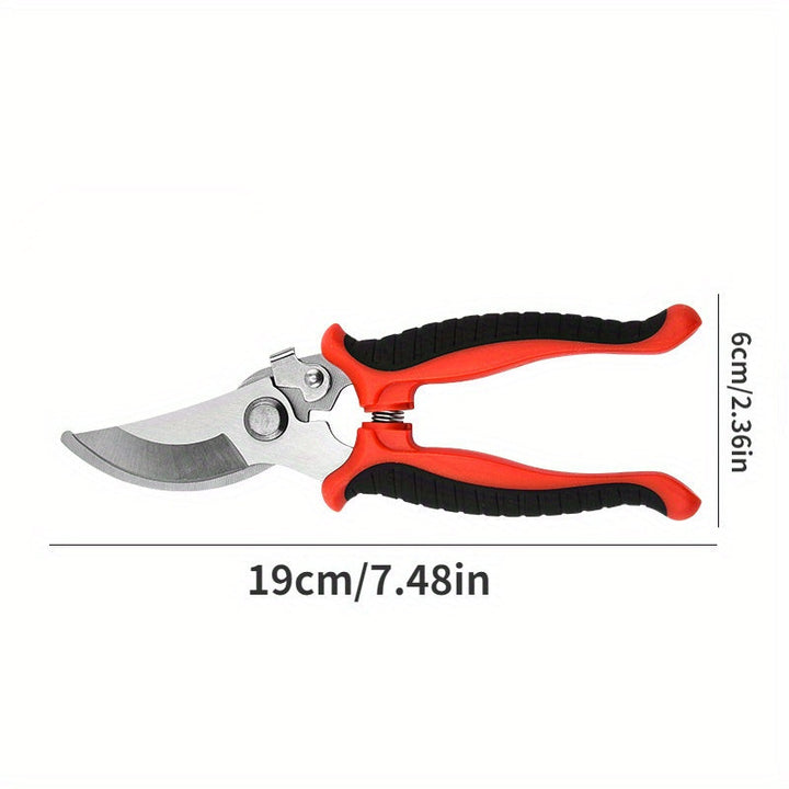 Juego de 3 piezas de tijeras de jardinería de acero inoxidable, tijeras de podar bonsáis para el hogar, tijeras para ramas de frutas, tijeras para recoger frutas, tijeras de jardín, tijeras para ramas, tijeras para podar flores, tijeras para ajo, tijeras