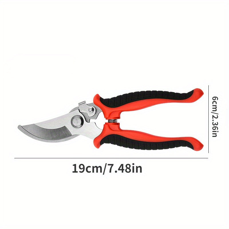 Juego de 3 piezas de tijeras de jardinería de acero inoxidable, tijeras de podar bonsáis para el hogar, tijeras para ramas de frutas, tijeras para recoger frutas, tijeras de jardín, tijeras para ramas, tijeras para podar flores, tijeras para ajo, tijeras