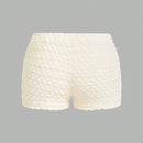 ICON Pantalones cortos de baja altura para mujer con decoracion de arco