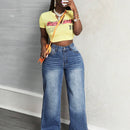 Slayr Jeans de moda para mujer, de unicolor y sueltos