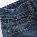 DAZY Pantalones Jeans informales de pierna ancha y ajuste holgado para mujer con bolsillos