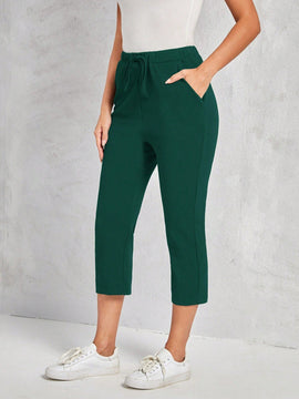 EMERY ROSE Pantalones largos casuales para mujer de unicolor y uso diario