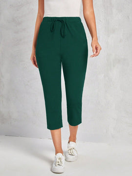 EMERY ROSE Pantalones largos casuales para mujer de unicolor y uso diario