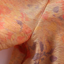 Camisa delgada estampada con escote en V