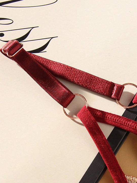 Pantis en estilo japones de corazon tierno para ninas, Ropa interior transpirable de cintura baja con tirantes delgados ajustables para mujeres