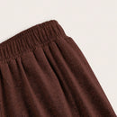 Slayr pantalones casuales de trabajo de estilo ancho con bolsillos y estampado floral gris para mujeres-c