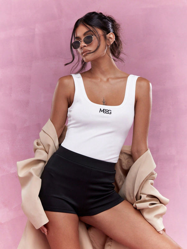 MISSGUIDED Hotpant De Cintura Alta