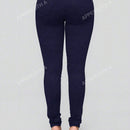 Apperloth a pantalones termicos ultra elasticos de alta cintura con bolsillos inclinados, pantalones ajustados y con corte conico ideales para trabajo, comodos pantalones casuales de oficina