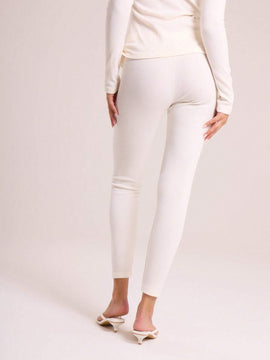 MUSERA Leggings acanalados de cintura baja