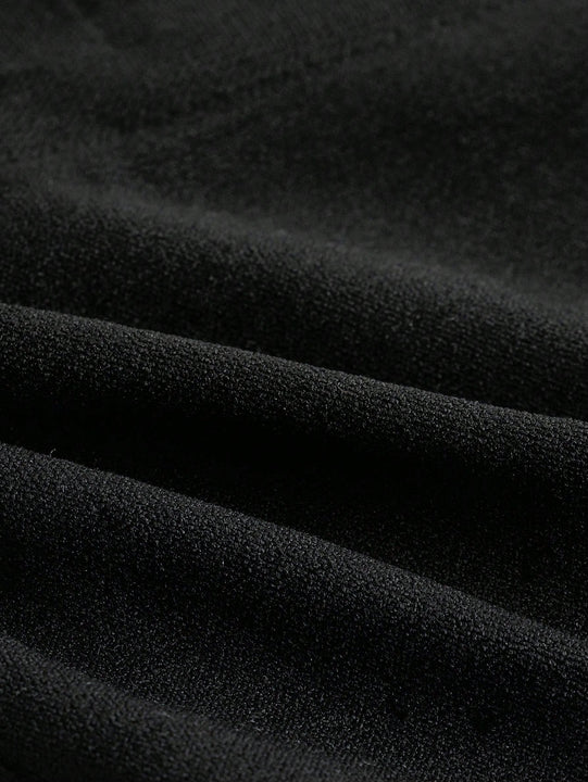 Leisure Conjunto de ropa interior de mujer sin costuras con tejido integrado y elasticidad en Jacquard