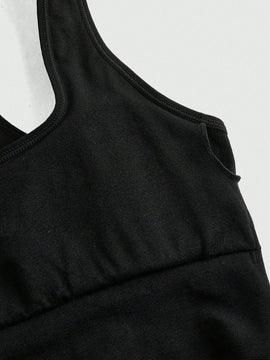 Leisure Conjunto de ropa interior de mujer sin costuras con tejido integrado y elasticidad en Jacquard