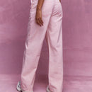 MISSGUIDED Jeans de cintura alta de pierna ancha con cinturon de nudo